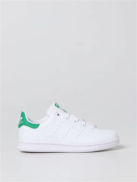 Adidas kids green shoes